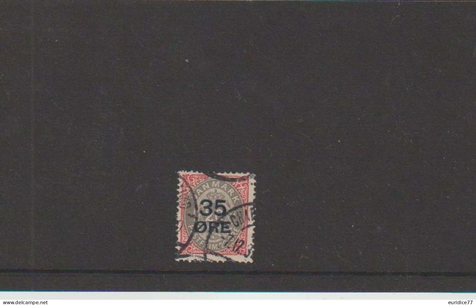 Danemark Denmark 1912 - Yvert 63 Obliterée VC 70€ - Used Stamps