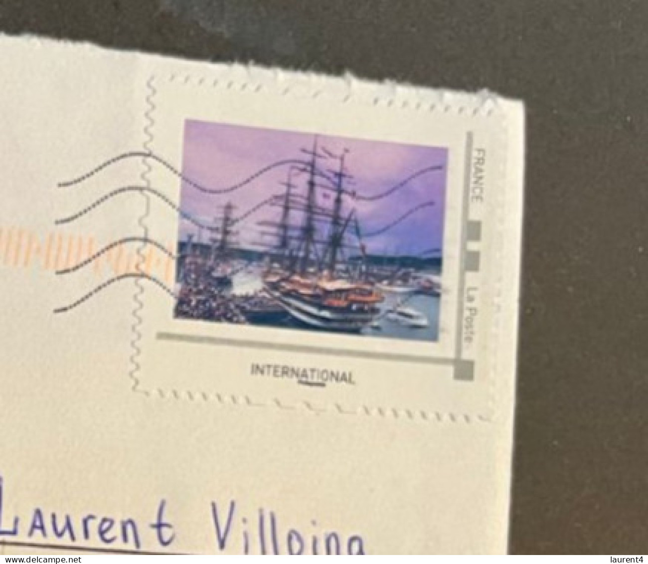 (3 R 7) Australia (1 Cover) France Regitered Leter Posted To Australia (Grand Voilier International Stamp) - Brieven En Documenten