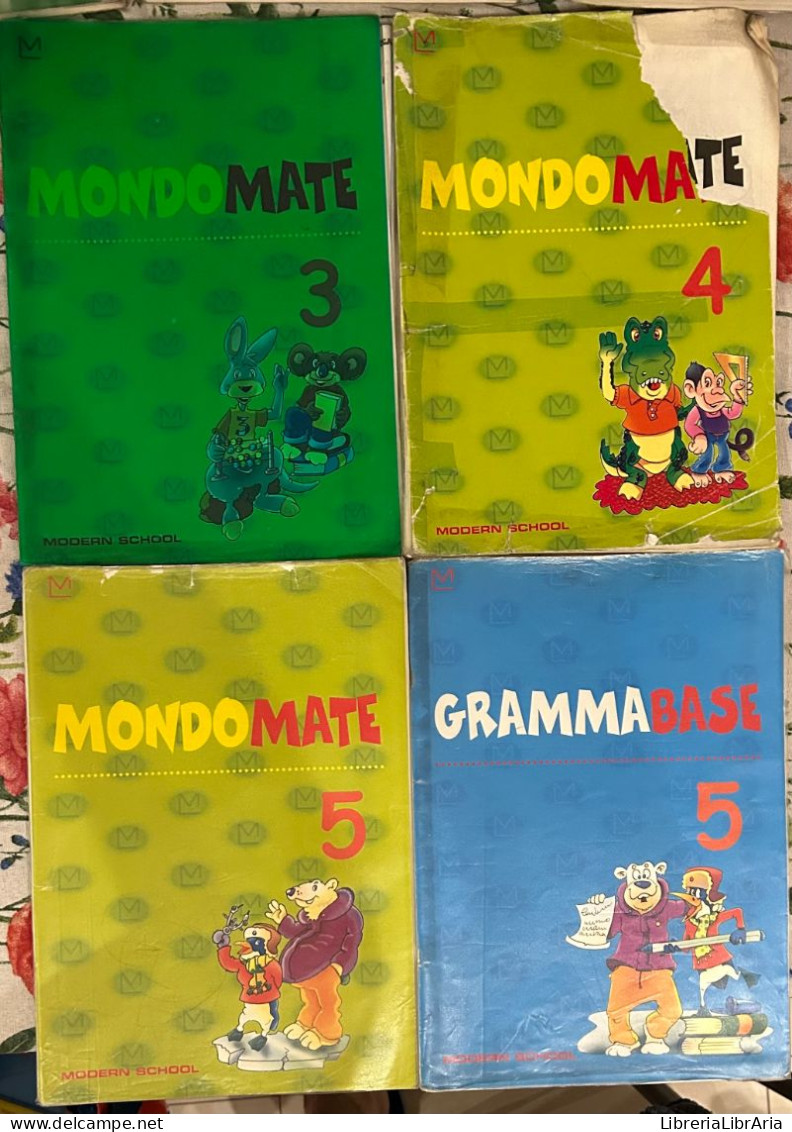 Mondomate 3+4+5 Di Elena Costa, Lilli Doniselli,  2000,  Modern School - Matemáticas Y Física