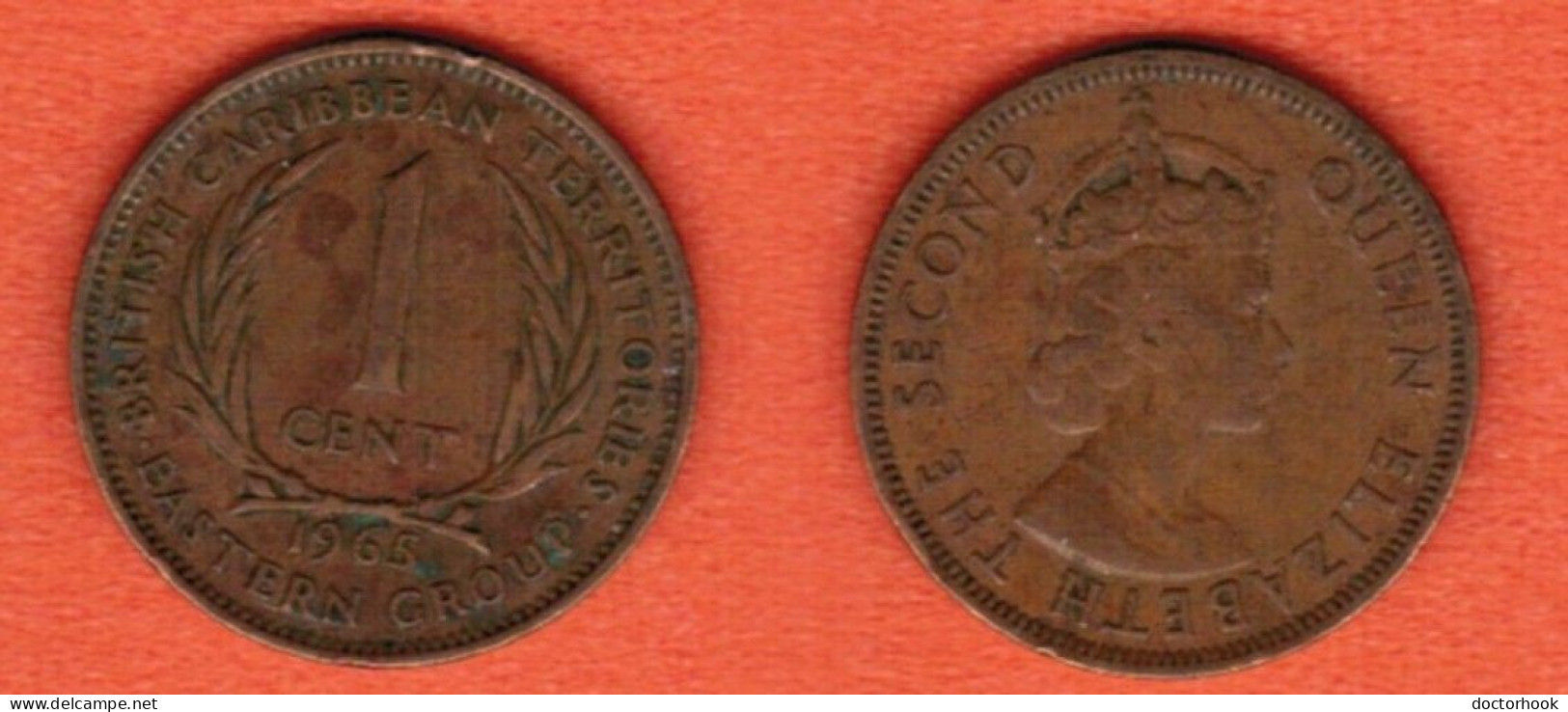 BRITISH CARIBBEAN TERRITORIES   1 CENT 1905 (KM # 2) #7232 - Britse Caribische Gebieden