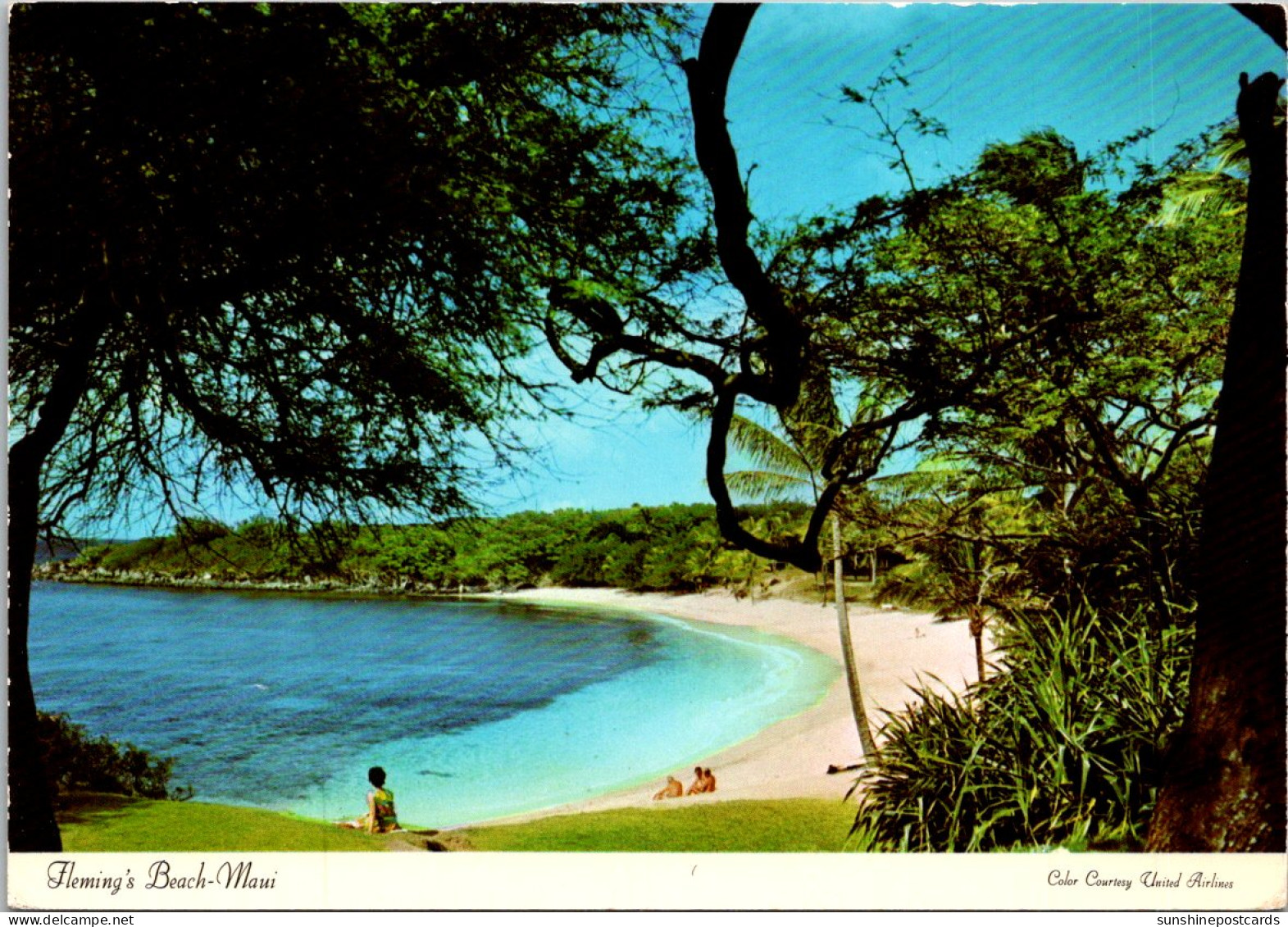 Hawaii Maui Fleming's Beach At Napili - Maui