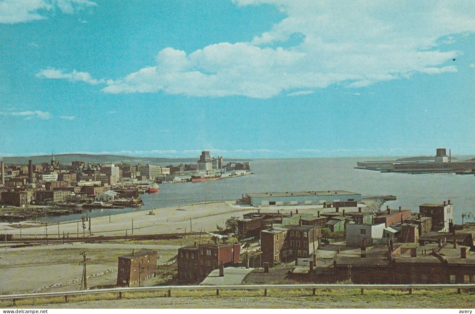 View Of The Harbour Of Saint John, New Brunswick  From The Lookout On Port Howe - St. John