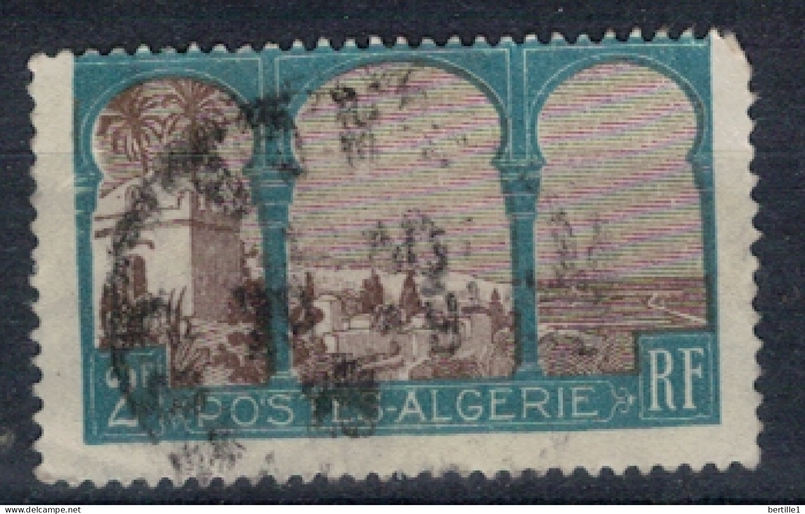 ALGERIE      N°  YVERT  54 ( 6 ) OBLITERE    ( OB 11/06 ) - Oblitérés