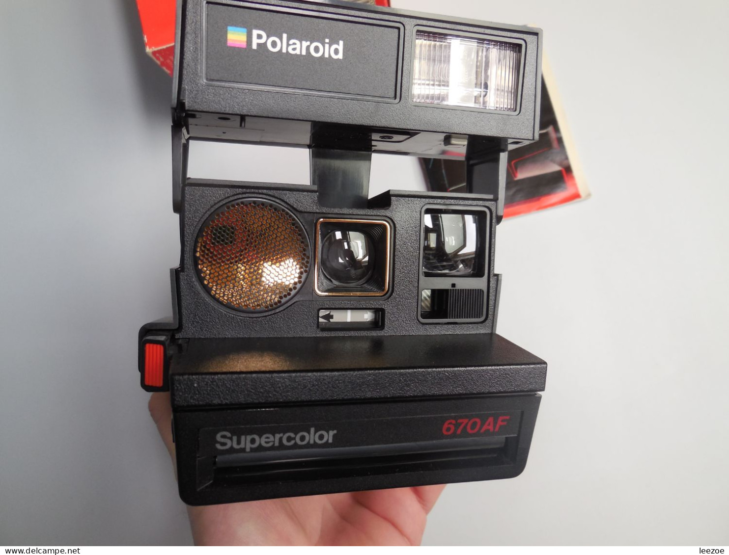 Appareil Photo POLAROID SUPERCOLOR 670 AF, Testé Avec Film + Flash OK  (ref23.3.af) - Cameras