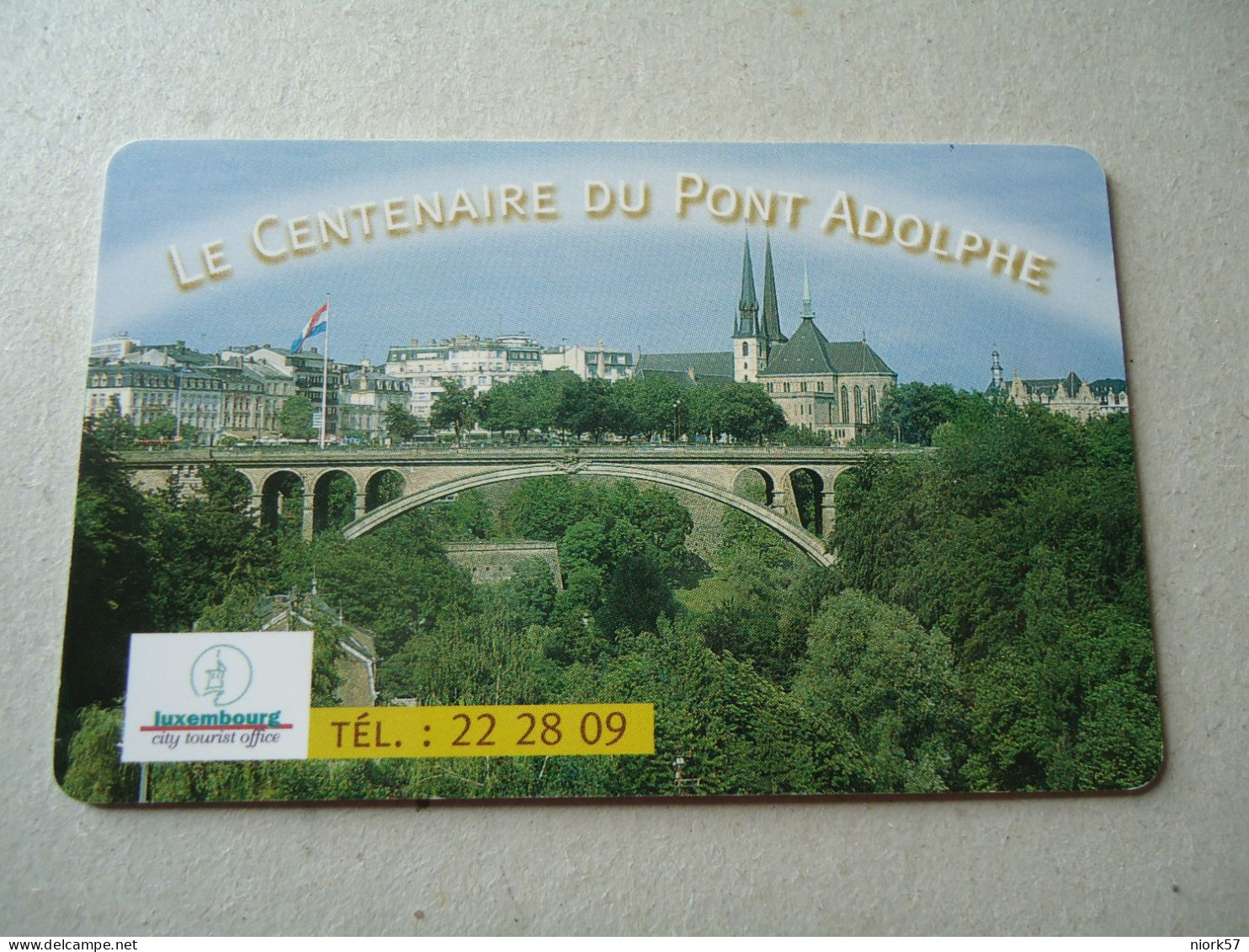LUXEMBOURG USED PHONECARDS LANDSCAPES BRIDGES - Luxembourg