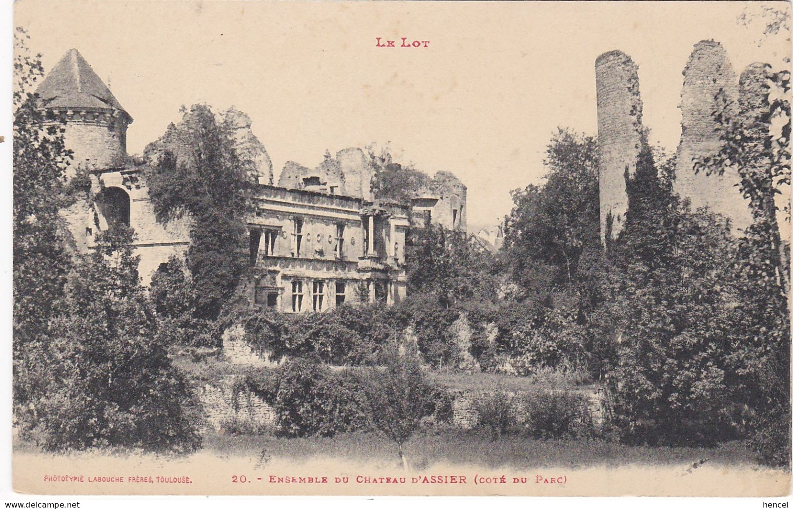 ASSIER. Le Château - Assier