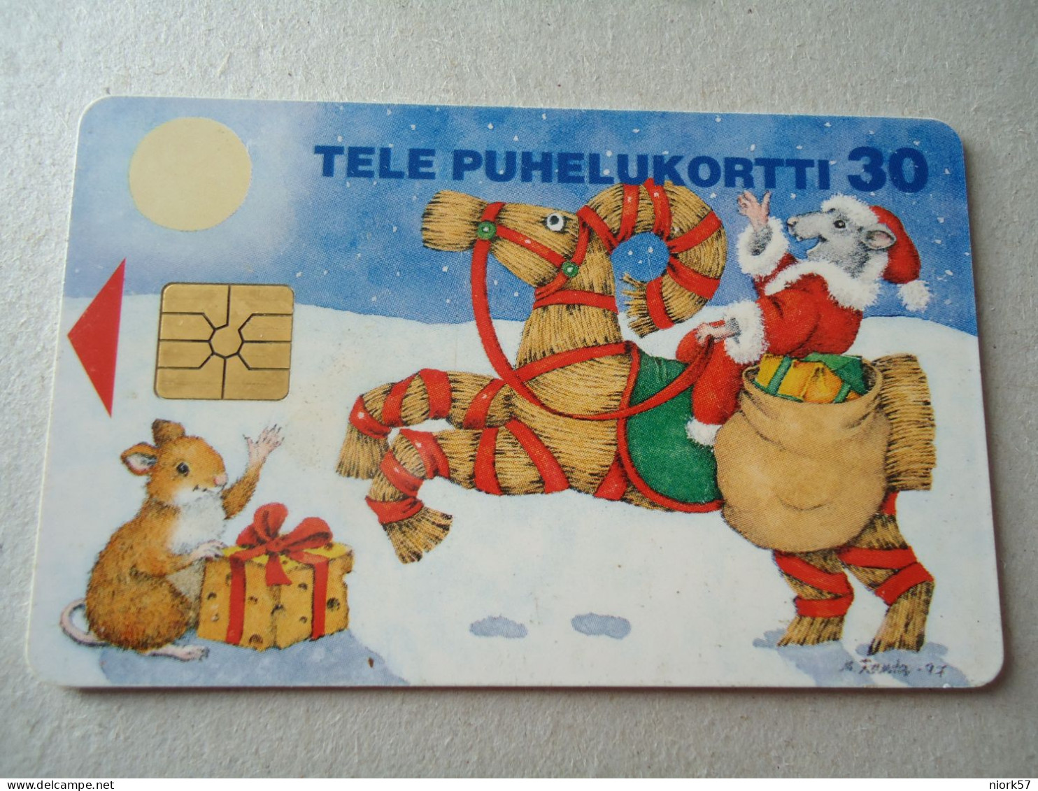 FINLAND  USED  CARDS  CHRISTMAS NEW YEAR - Noel