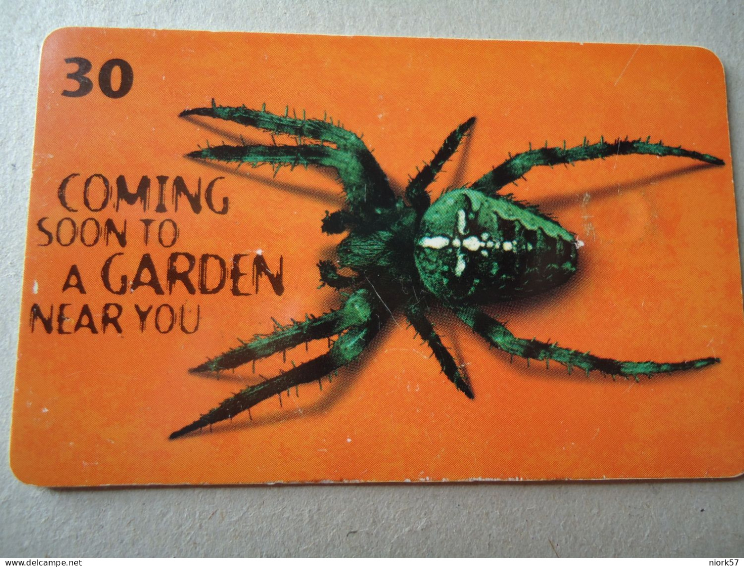 DENMARK  USED   CARDS  SPIDER - Sonstige & Ohne Zuordnung