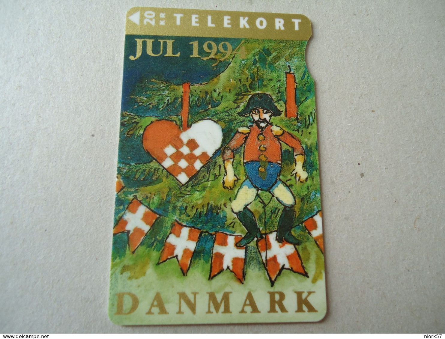 DENMARK  USED CARDS JUL ARMS - Christmas