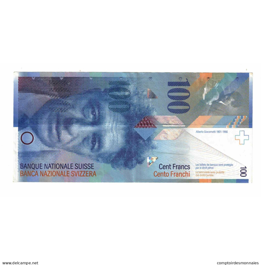 Billet, Suisse, 100 Franken, 1997, KM:72b, TTB - Schweiz