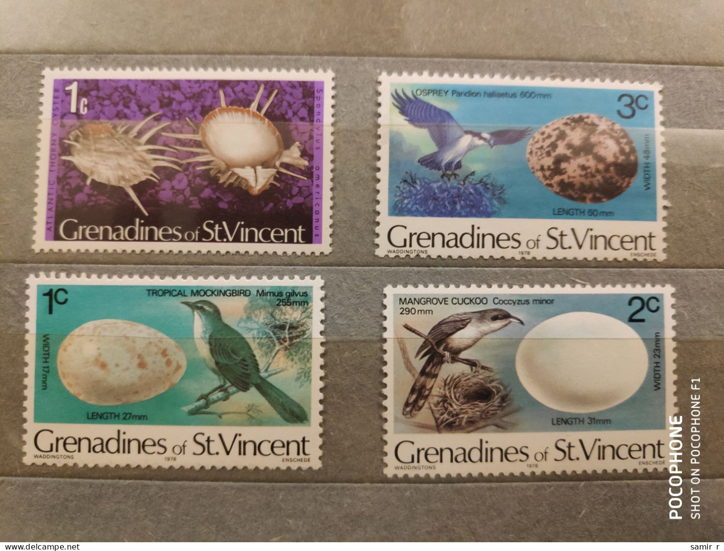 1978 St. Vincent Birds (F8) - Altri - Oceania