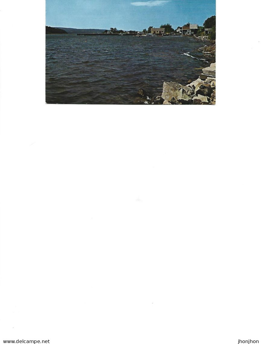 Canada - Postcard Unused -The Harbour&Dock Of The Bras D'or Yacht Club Baddeck,Cape Breton Nova Scotia's I.Royale - Cape Breton