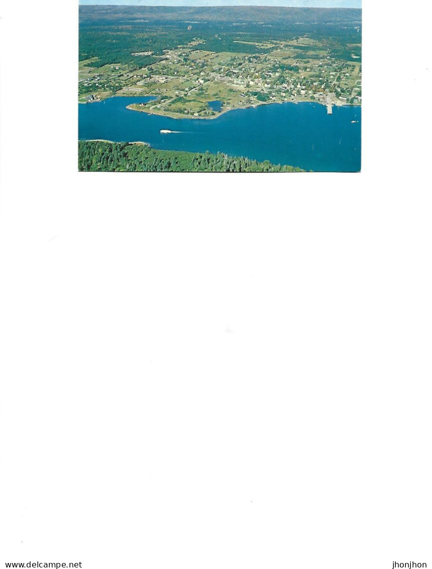 Canada - Postcard Unused -  Aerial View Of Baddeck Cape Breton, Nova Scotia - Cape Breton