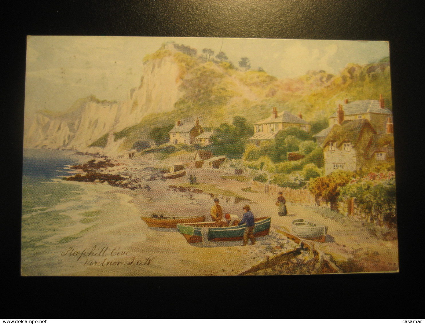 VENTNOR 1911 Cancel Steephill Cove Isle Of Wight Postcard ENGLAND - Ventnor