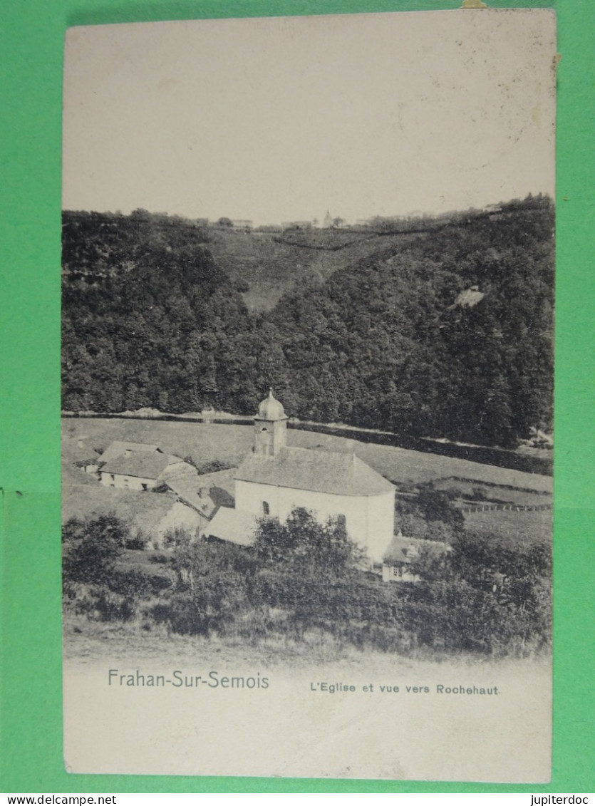 Frahan-sur-Semois L'Eglise Et Vue Vers Rochehaut - Bouillon