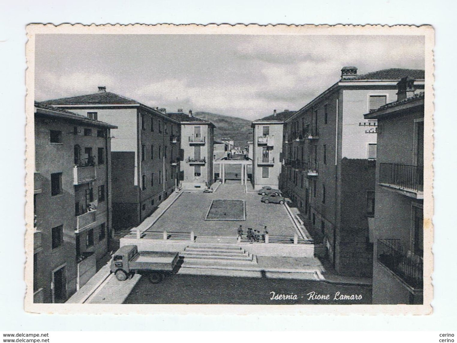 ISERNIA:  RIONE  LAMARO  -  FOTO  OPACA  -  FG - Isernia