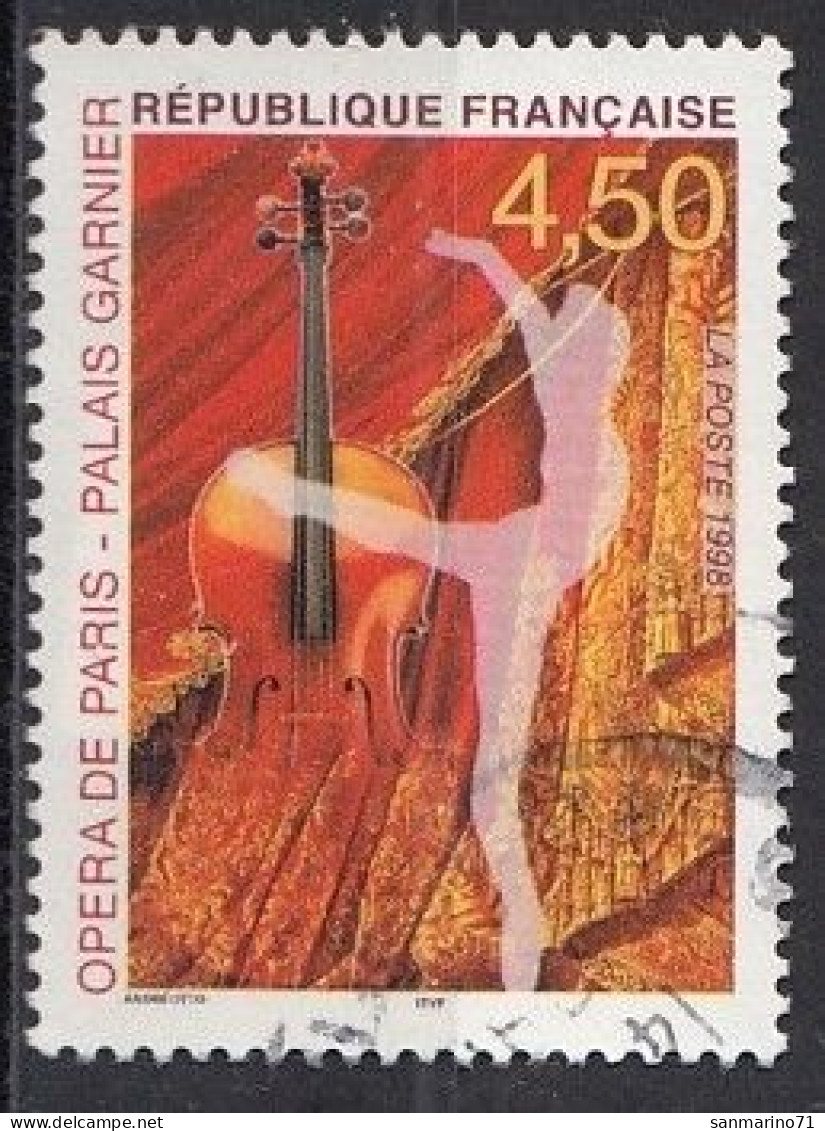 FRANCE 3325,used,falc Hinged - Musique