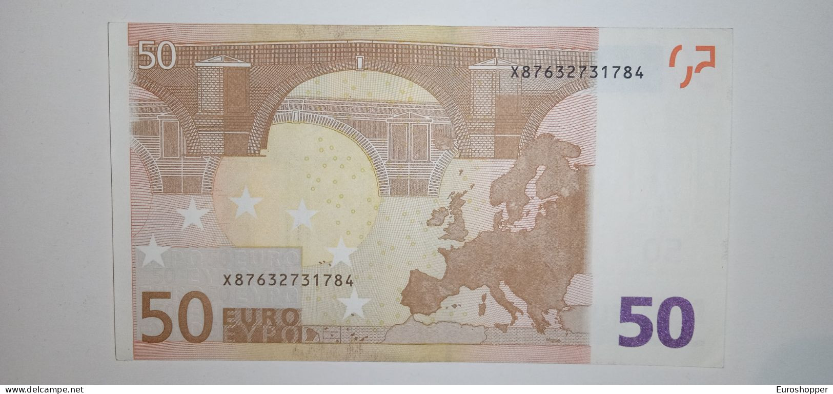 EURO- GERMANY 50 EURO (X) E001 Sign Draghi - 50 Euro