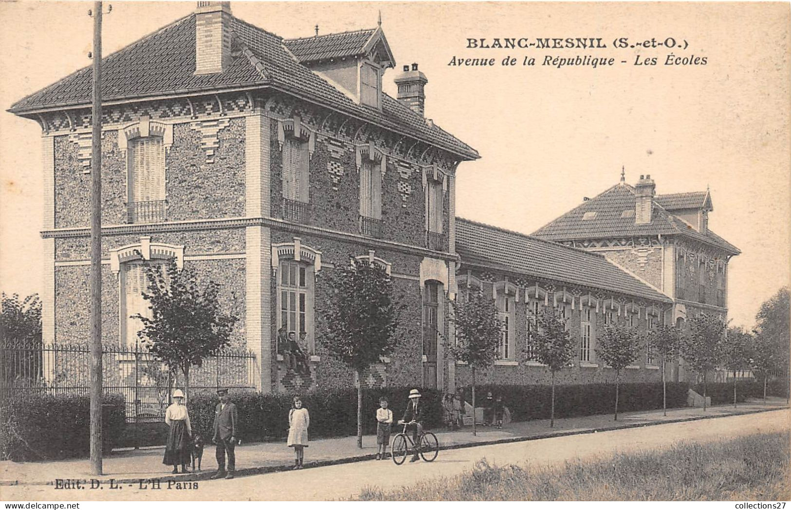 93-BLANC-MESNIL - AVENUE DE LA REPUBLIQUE LES ECOLES - Le Blanc-Mesnil