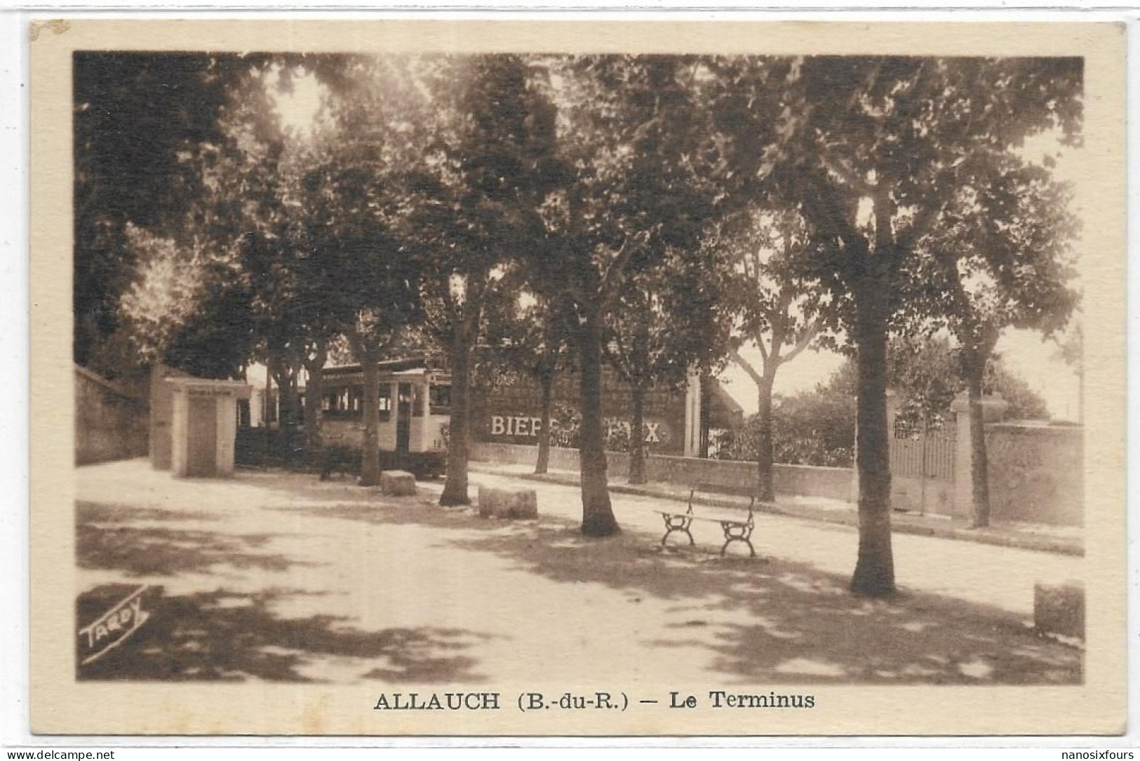 D 13 ALLAUCH. LE TERMINUS TRAMWAY - Allauch