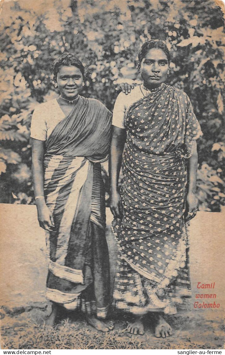 CPA CEYLON TAMIL WOMEN COLOMBO - Sri Lanka (Ceylon)