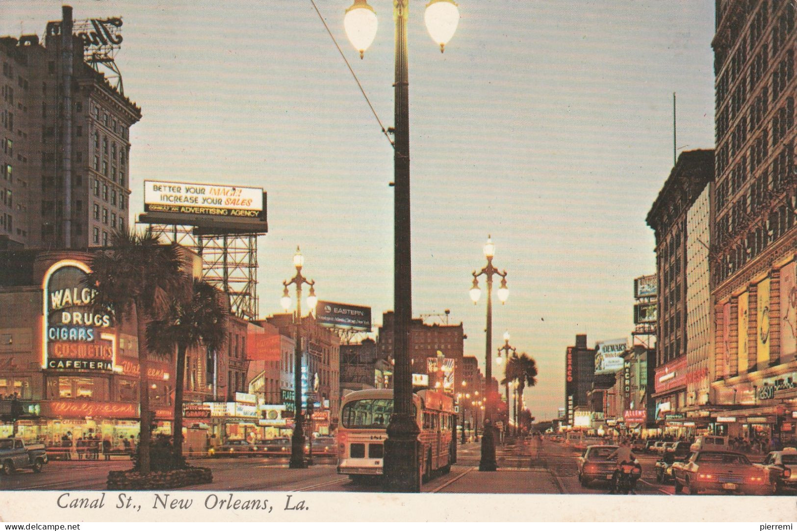 Canal Street At Night   NEW ORLEANS... - New Orleans