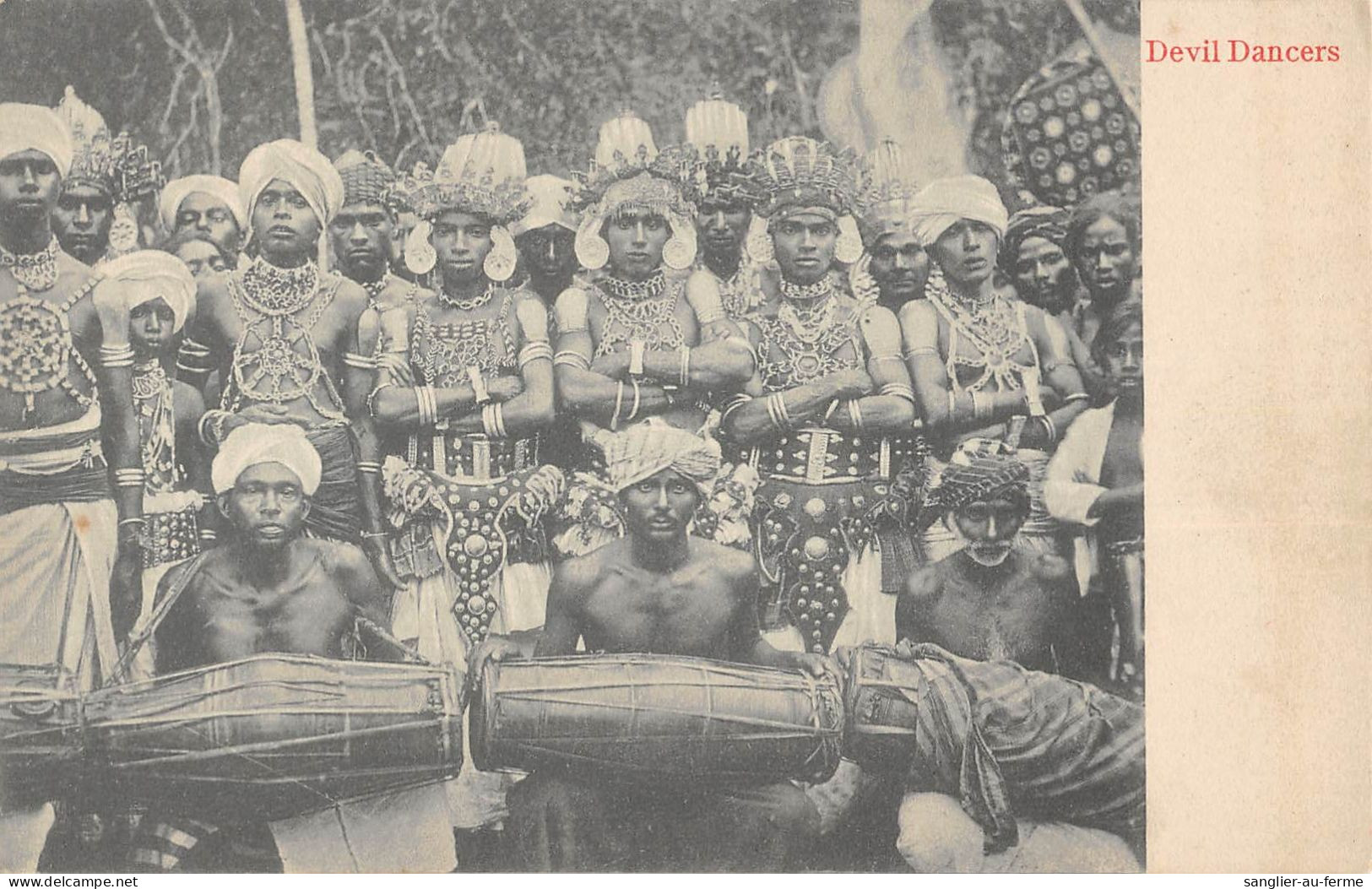 CPA CEYLON DEVIL DANCERS - Sri Lanka (Ceylon)