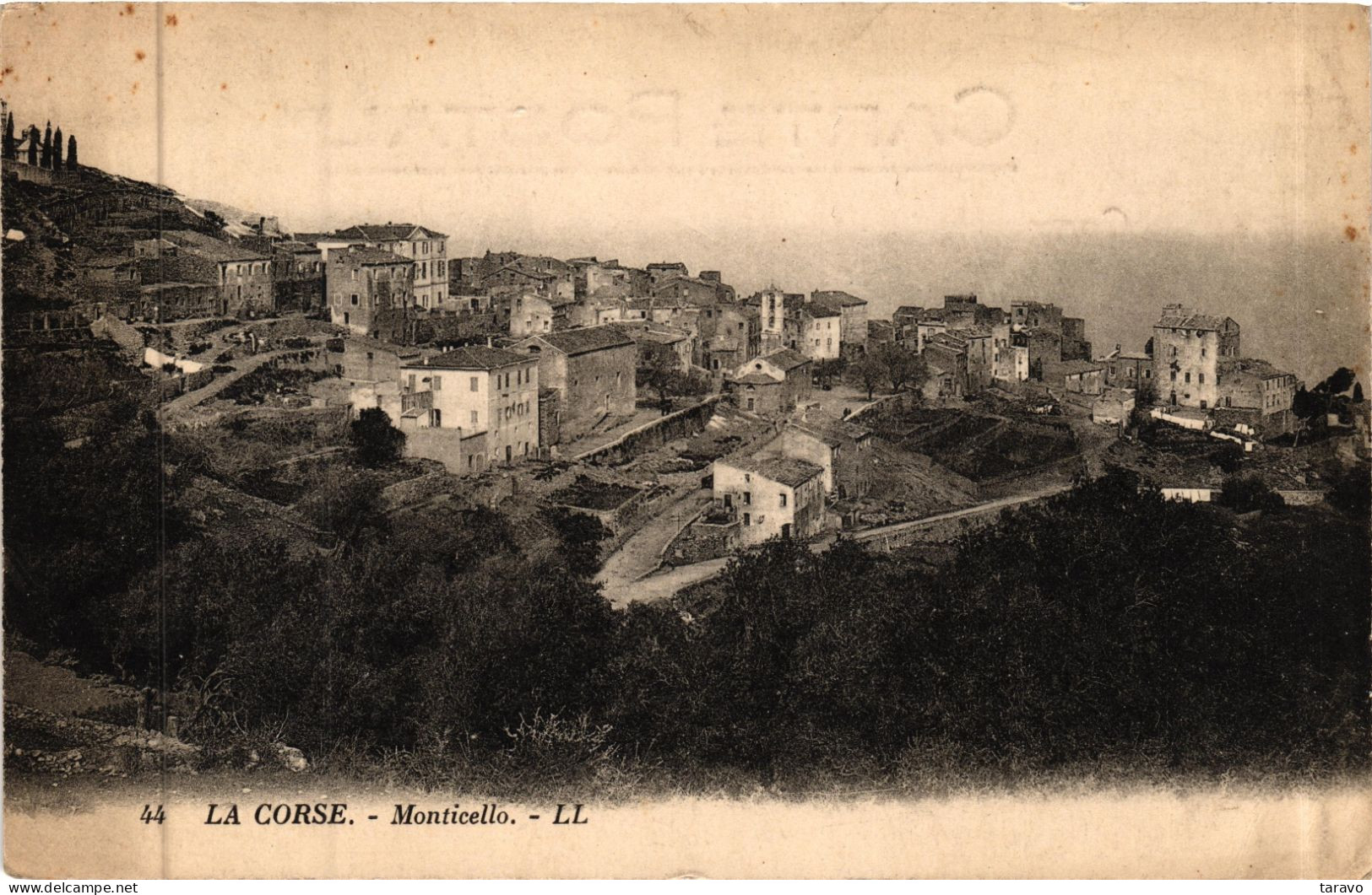 CORSE - MONTICELLO Près D'ILE ROUSSE - Balagne - Bastia