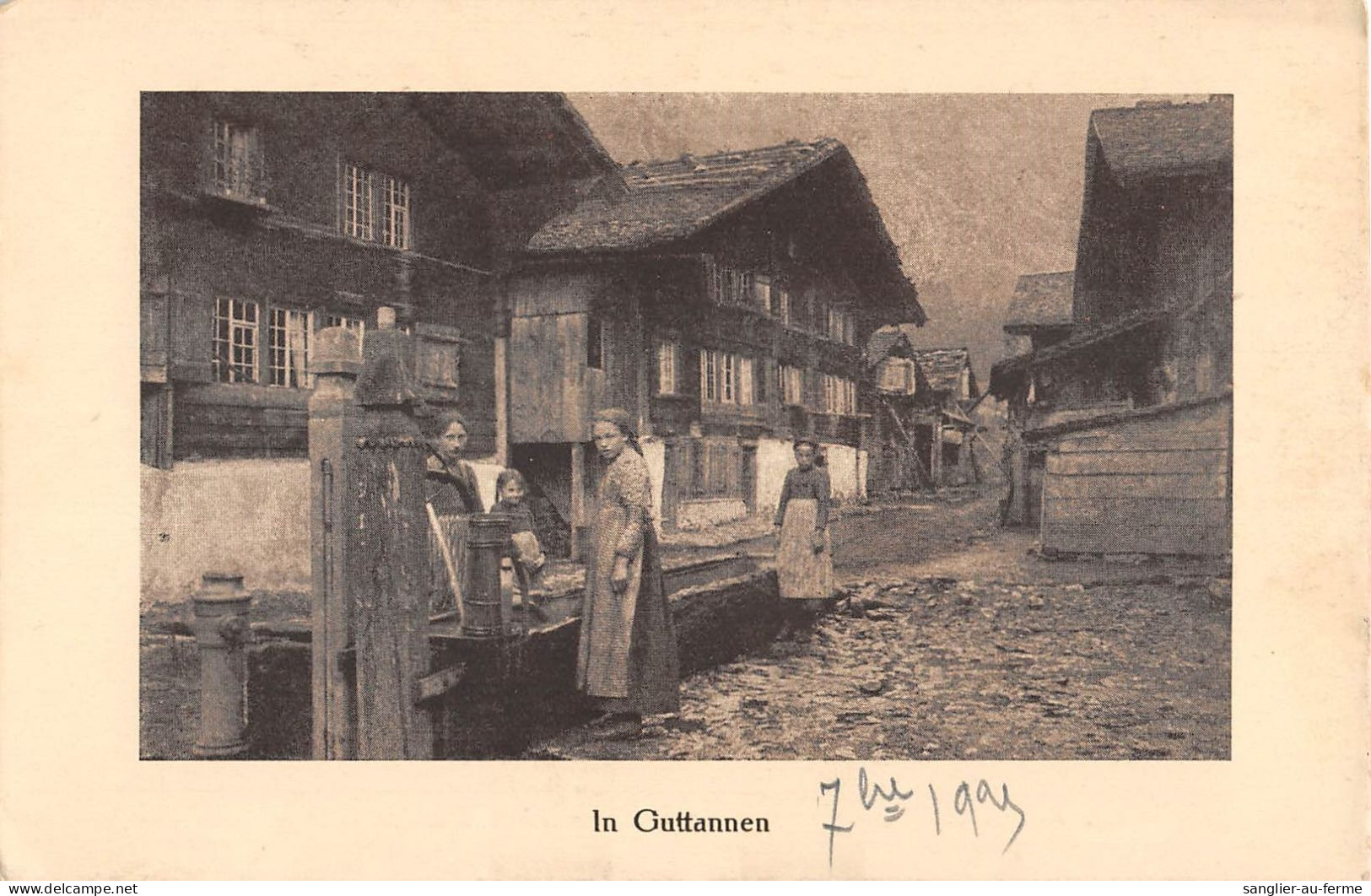 CPA SUISSE GUTTANNEN HOTEL HASLITAL / CPA RARE - Guttannen