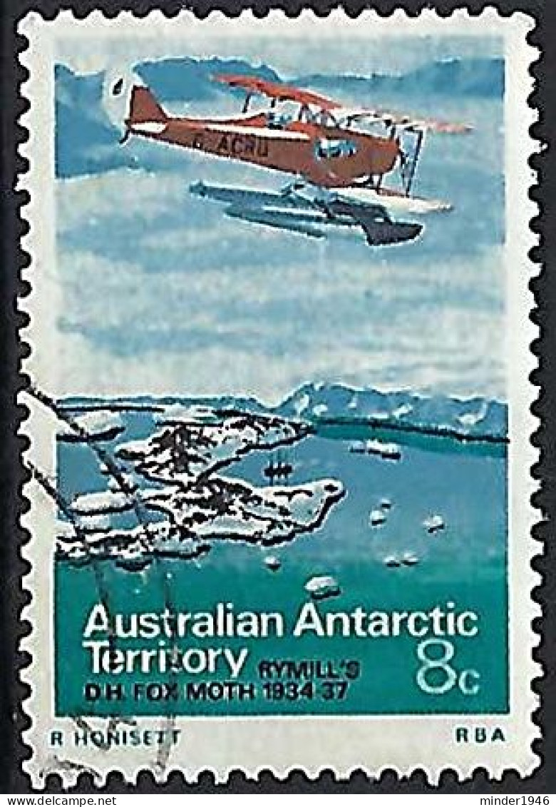 AUSTRALIAN ANTARCTIC TERRITORY (AAT) 1973 QEII 8c Multicoloured, SG26 FU - Usati