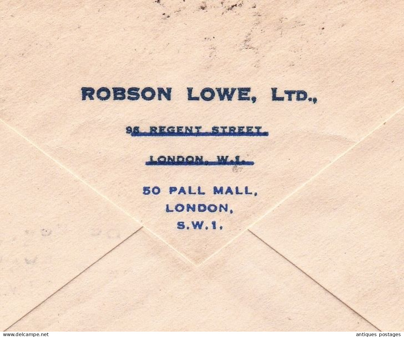 WW2 1942 London Robson Lowe Ltd. England Opened By Examiner Censure Censor Clarkson Stevens Catonsville USA