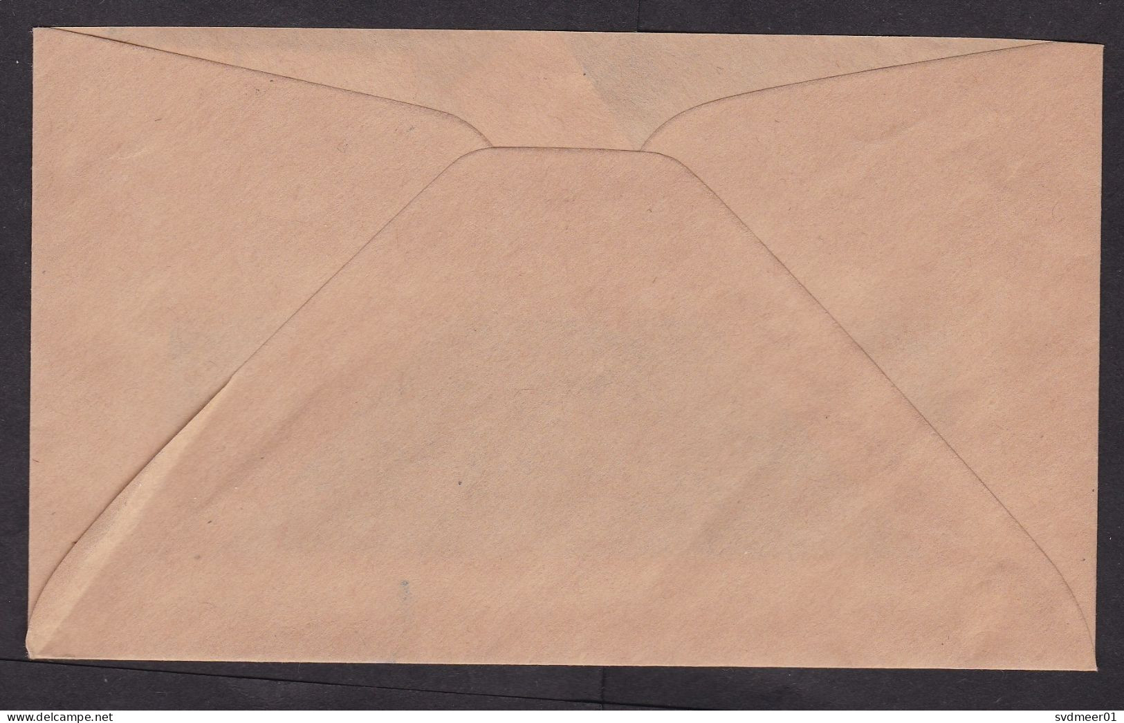 New Zealand: Cover, 2 Stamps, Lady, Woman, Scarf (minor Damage; Backflap Missing) - Briefe U. Dokumente