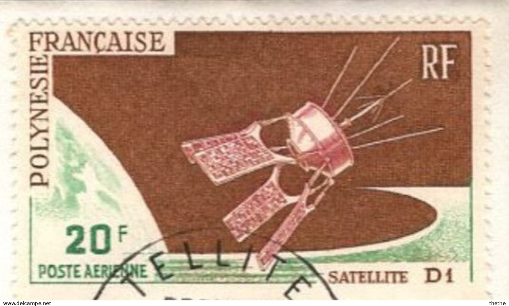 POLYNESIE - D1 Satellite Launch - Oblitérés