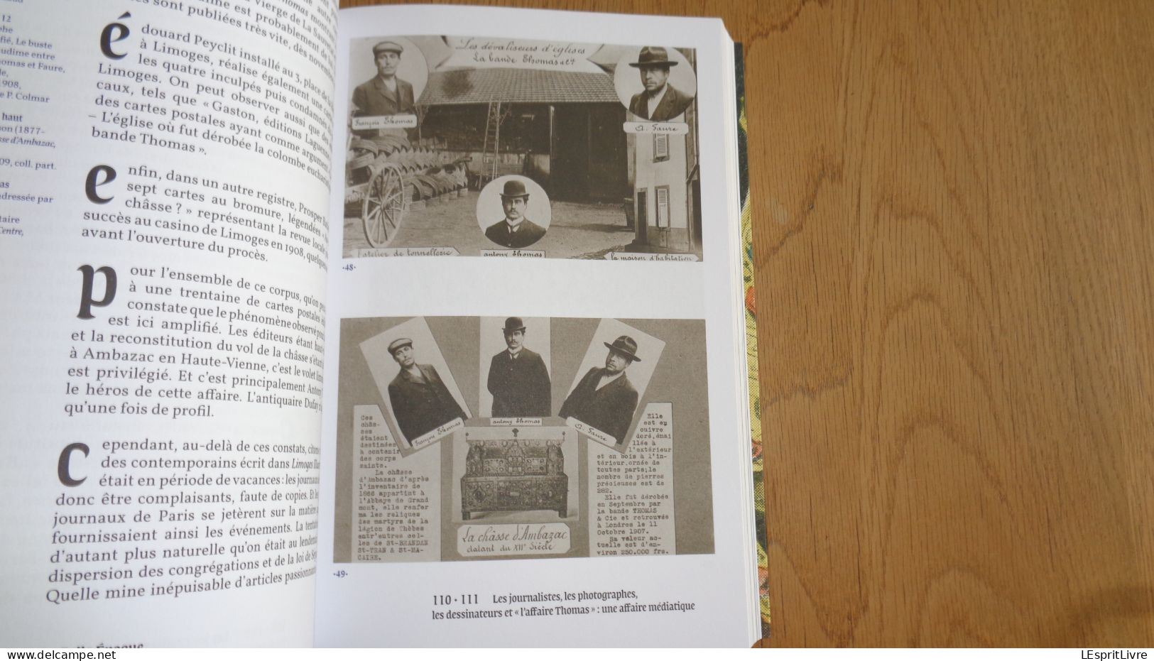 LA BELLE EPOQUE DES PILLEURS D'EGLISE Régionalisme Affaire Thomas Vol Trafics Emaux Médiévaux Faits Divers Art Religieux