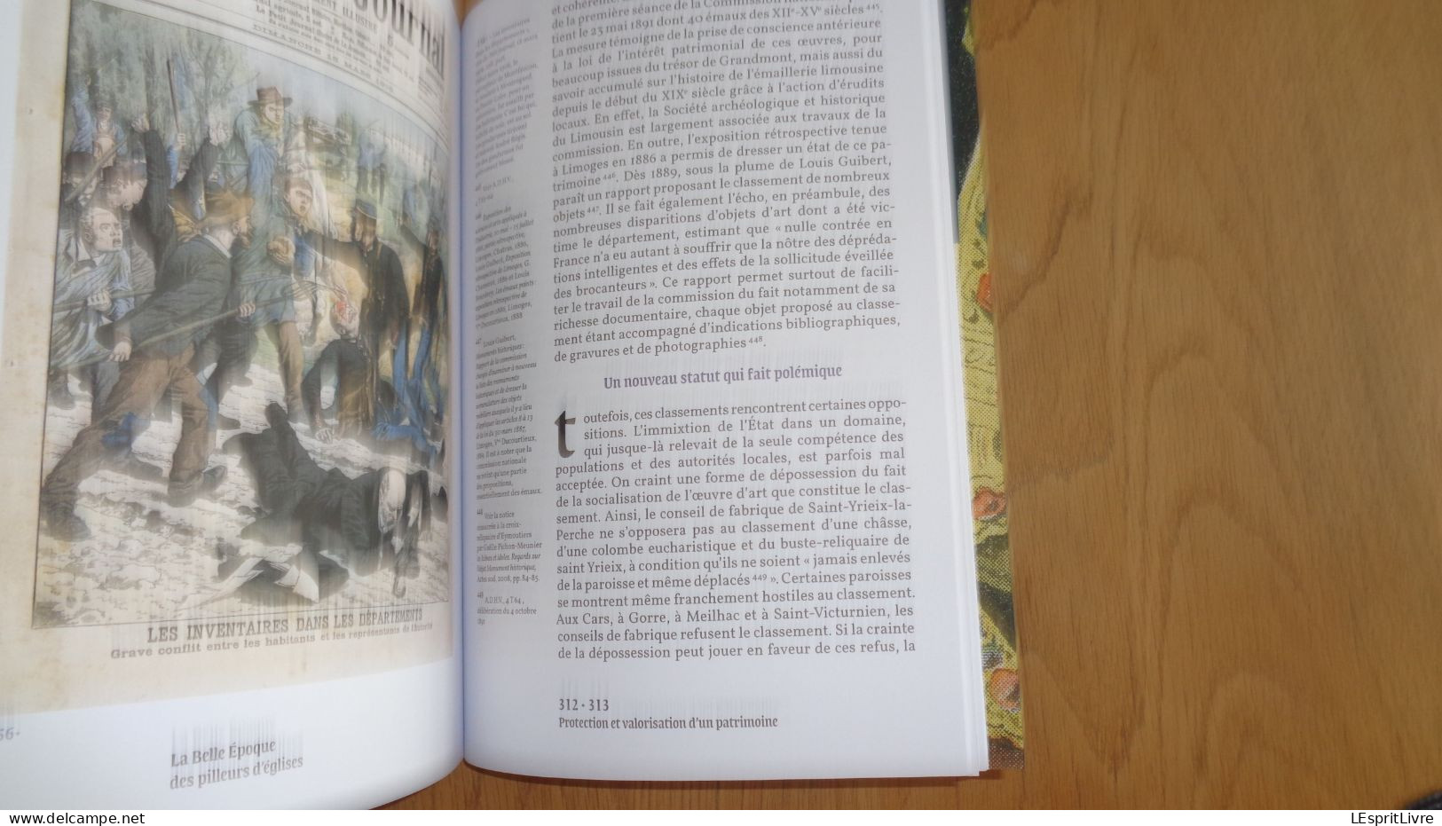 LA BELLE EPOQUE DES PILLEURS D'EGLISE Régionalisme Affaire Thomas Vol Trafics Emaux Médiévaux Faits Divers Art Religieux