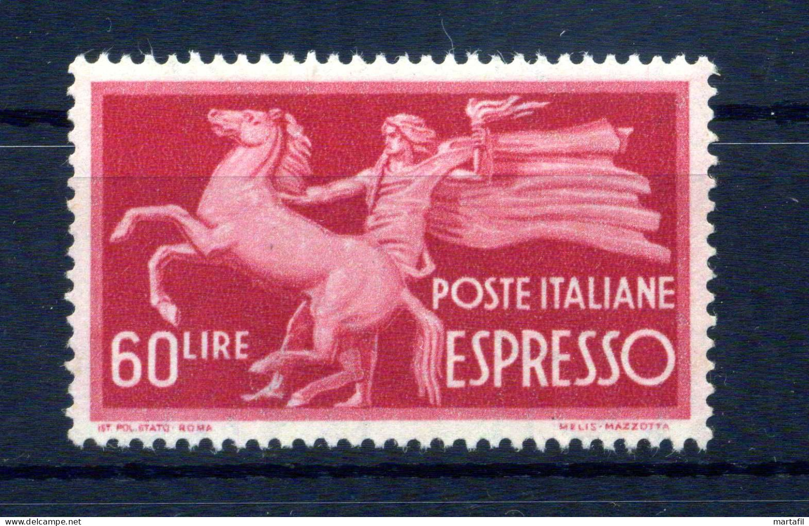 1945-52 Repubblica Espressi/Espresso N.31 MNH ** - Eilpost/Rohrpost