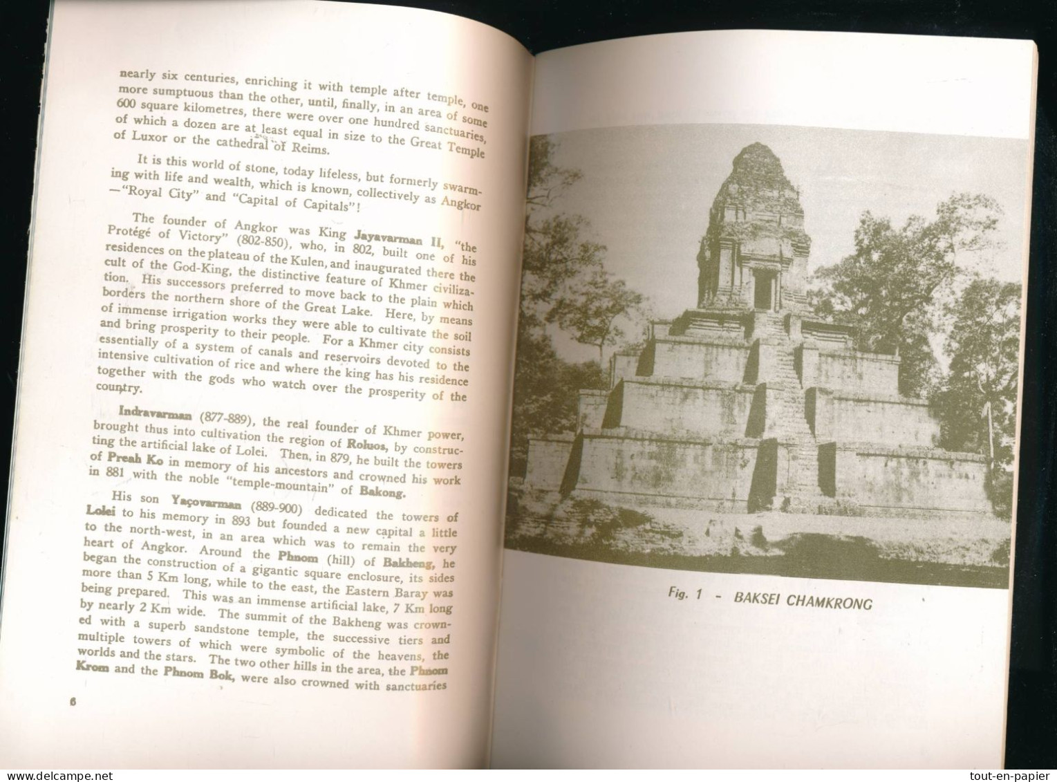 Dépliant Touristique A Preface To Angkor 1965 - En Anglais - 39 Pages - Cultural