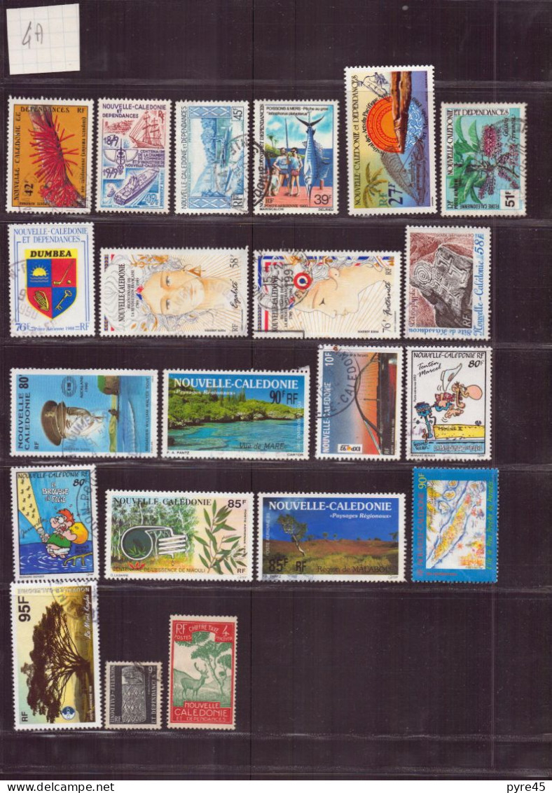 Nouvelle-Calédonie, 1892-1996, Lot de106 TP, neufs et oblitérés, Poste aérienne