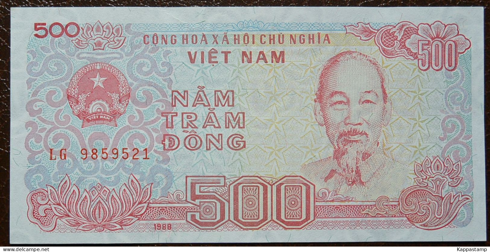 VIETNAM 500 DONG  1988 P-101 Ho Chi Minh   UNC (B/1-19 - Viêt-Nam