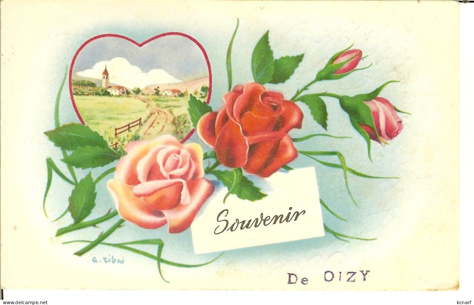 CP Souvenir De OISY ( Bièvre ) - Bievre