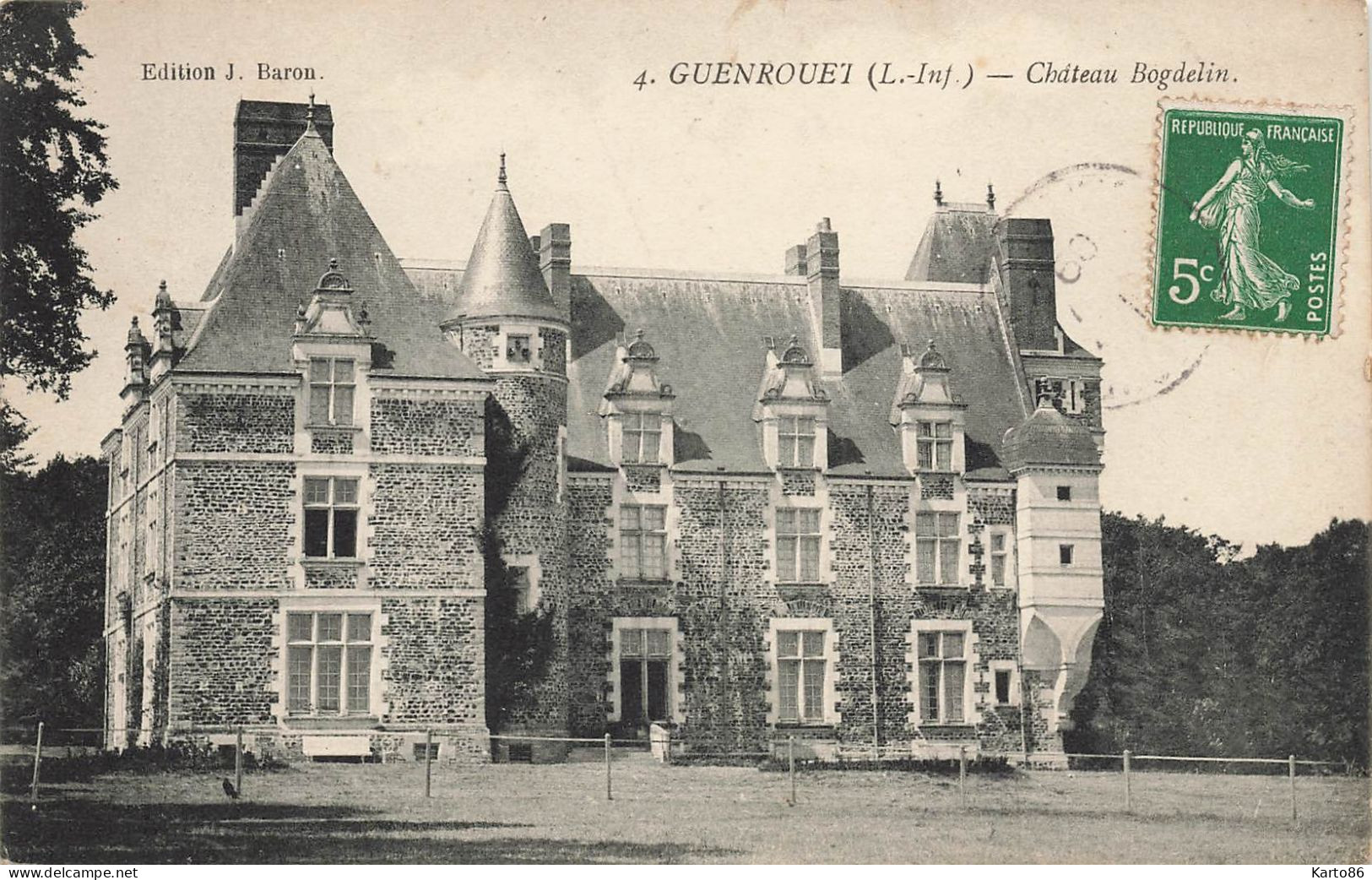 Guenrouet * Le Château Bogdelin - Guenrouet