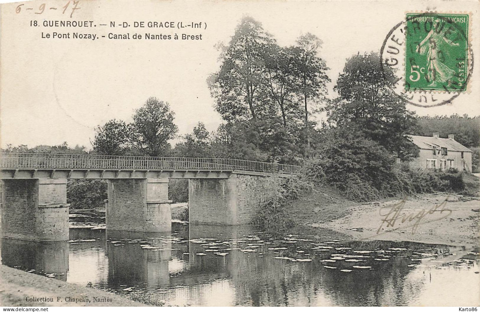 Guenrouet * Notre Dame De Grâce * Le Pont Nozay * Canal De Nantes à Brest - Guenrouet