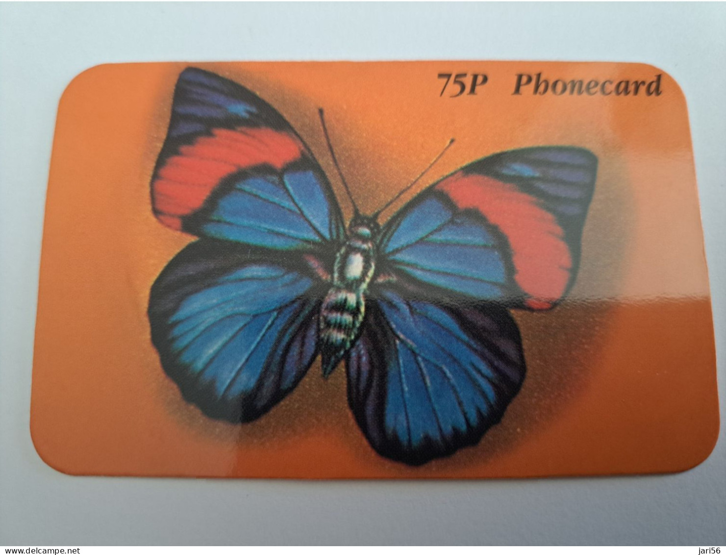 GREAT BRITAIN  / DISCOUNT PHONECARD/BUTTERFLY / 75 PENCE    PREPAID CARD / MINT      **13585** - [10] Sammlungen