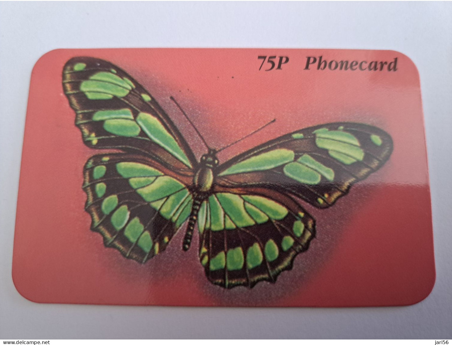GREAT BRITAIN  / DISCOUNT PHONECARD/BUTTERFLY / 75 PENCE    PREPAID CARD / MINT      **13586** - Collections