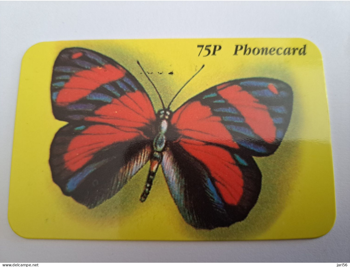 GREAT BRITAIN  / DISCOUNT PHONECARD/BUTTERFLY / 75 PENCE    PREPAID CARD / MINT      **13587** - Verzamelingen