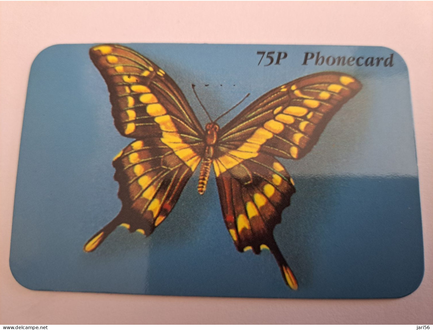 GREAT BRITAIN  / DISCOUNT PHONECARD/BUTTERFLY / 75 PENCE    PREPAID CARD / MINT      **13588** - [10] Colecciones