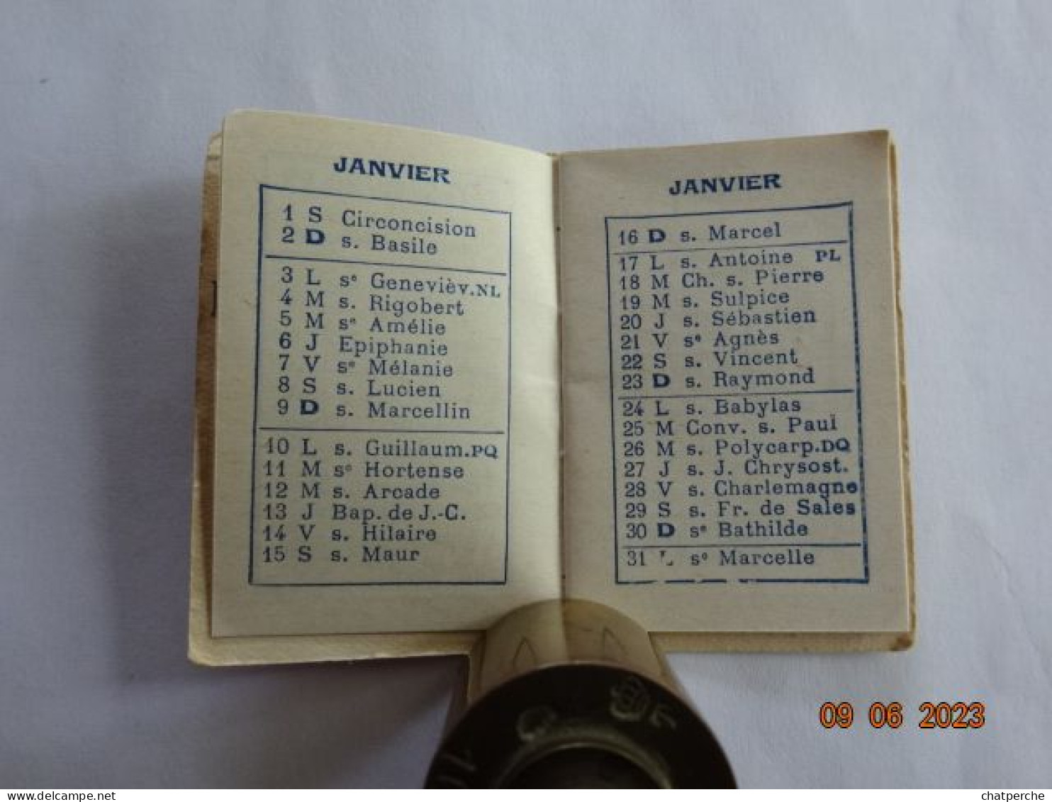 CALENDRIER  1927 COUPLE DANSEURS  PUBLICITE PARFUMS DE LUXE QUO VADIS - Petit Format : 1921-40