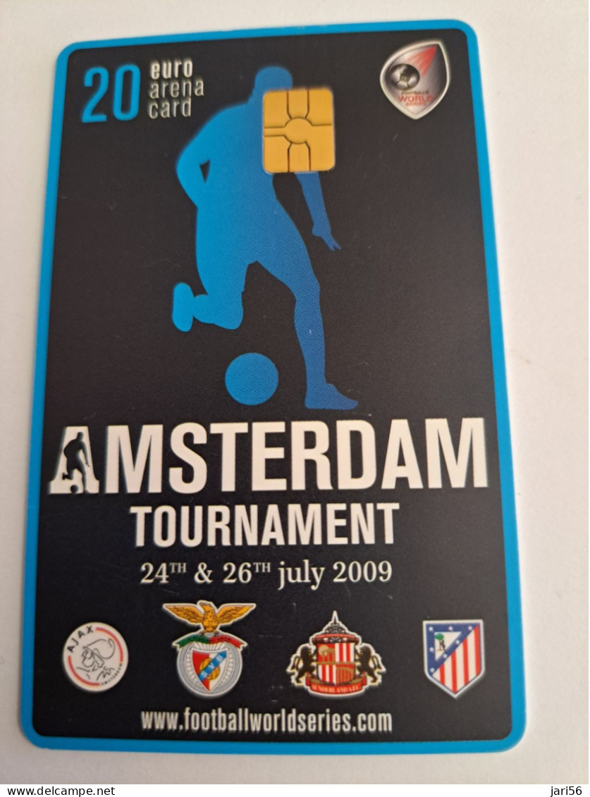NETHERLANDS CHIPCARD / €10,- + € 20,- FOOTBAL/SOCCER TOURNAMENT ,- ARENA CARD / 2CARDS/ - USED CARD  ** 13591** - Openbaar