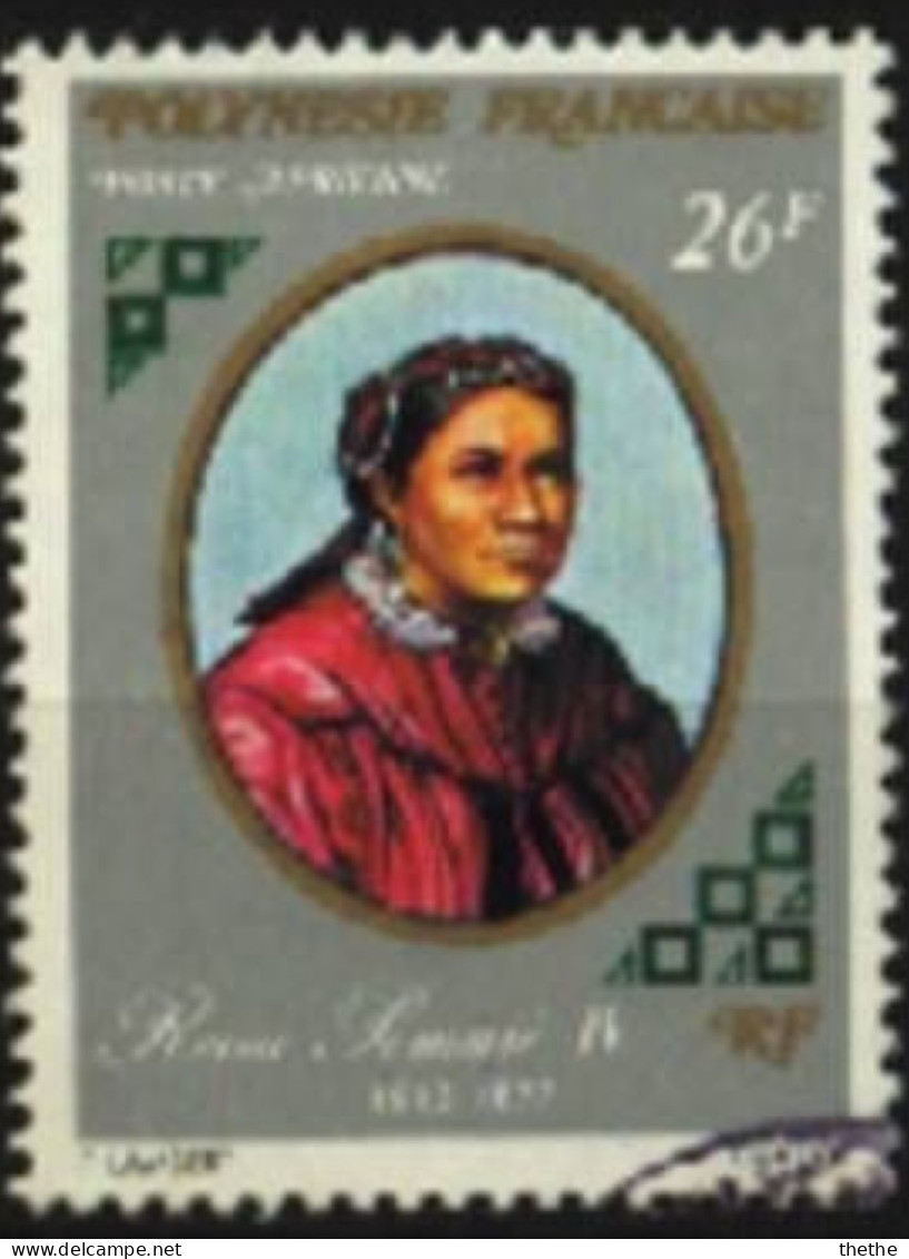 POLYNESIE - Reine Pomare IV (1813-1877) - Gebruikt