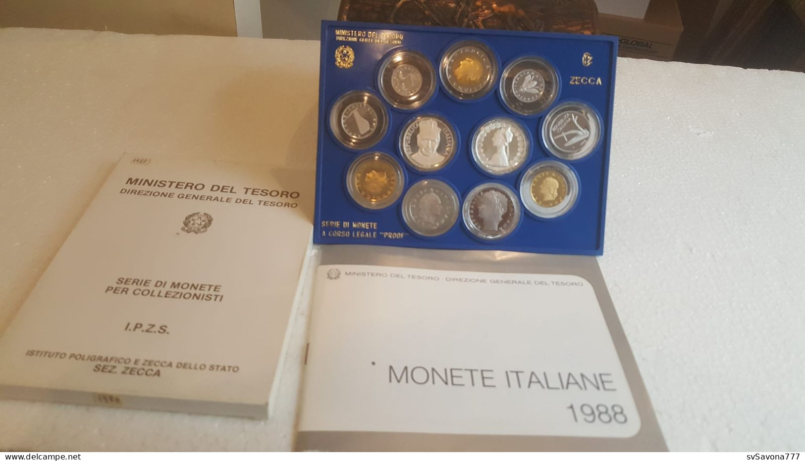 Serie Divisionale 1988 Don Bosco Monete Repubblica Italiana Lire - Gedenkmünzen